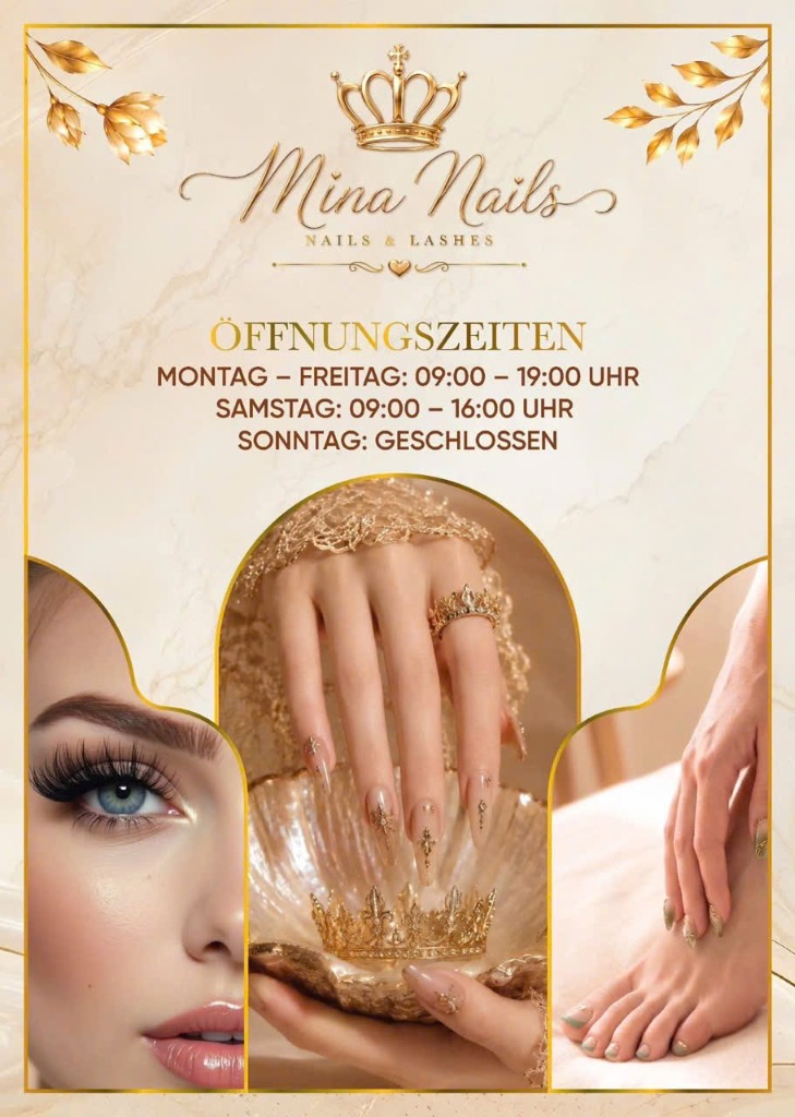 Sorgfältige Nagelpflege bei Mina Nails